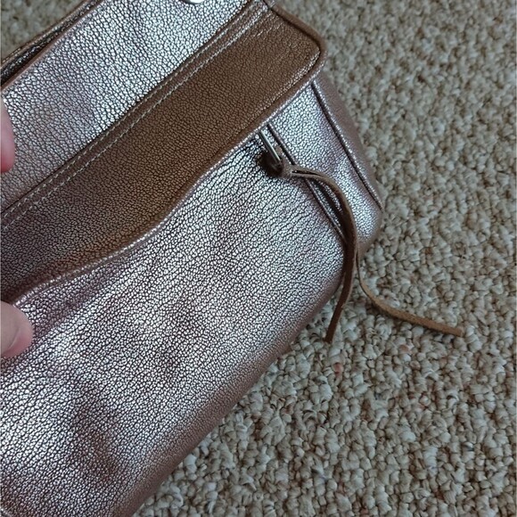 Rebecca Minkoff metallic light pink  shoulder bag - Picture 6 of 13